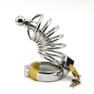 Impound Corkscrew Male Chastity Device