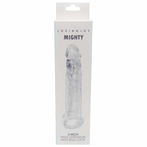 Loving Joy Mighty 3 Inch Penis Extension with Ball Loop