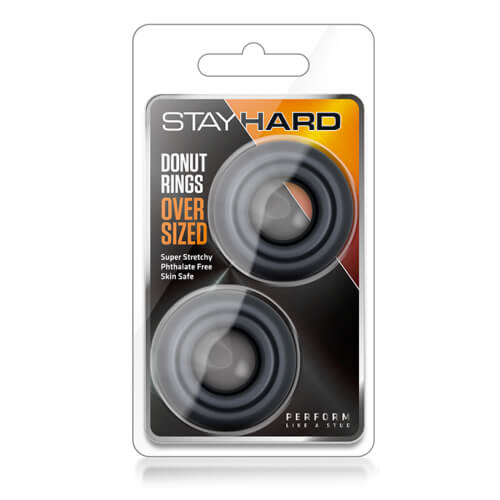 Donut Cock Ring Extra Thick 2 Pack
