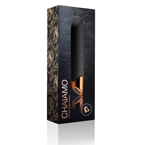 Rocks Off Chaiamo 10 Function Rechargeable Classic Vibrator Black