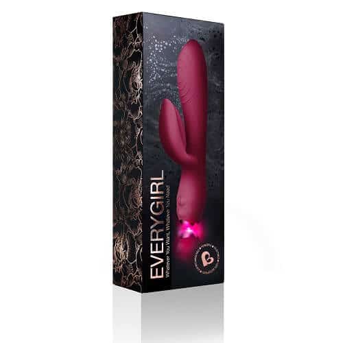 Rocks Off Every Girl Rechargeable Silicone Vibrator Plum