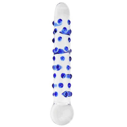 Spectrum Nubby Glass Dildo