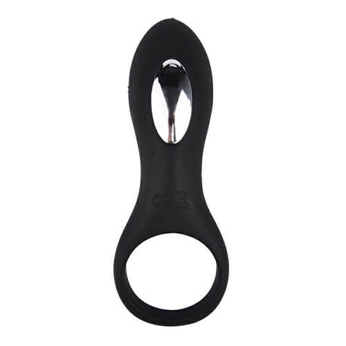 Loving Joy Vibrating Cock Ring Black