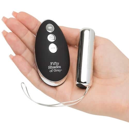 Fifty Shades of Grey Relentless Vibrations Remote Control Bullet Vibe