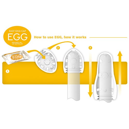 TENGA Stepper Egg Shaped Male Masturbator