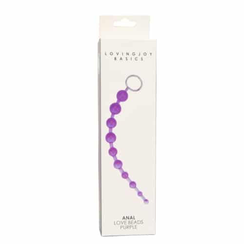 Loving Joy Classic Anal Beads Purple