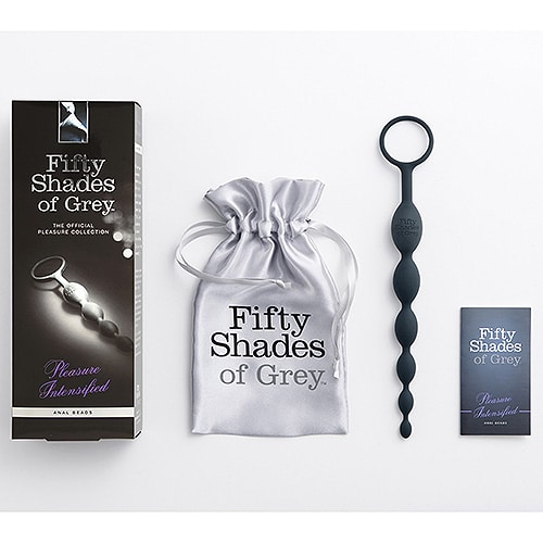 Fifty Shades Pleasure Intensified Anal Beads Packaging
