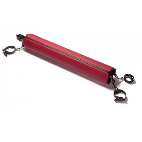 Liberator Talea Spreader Bar - Claret - with Black Cuffs