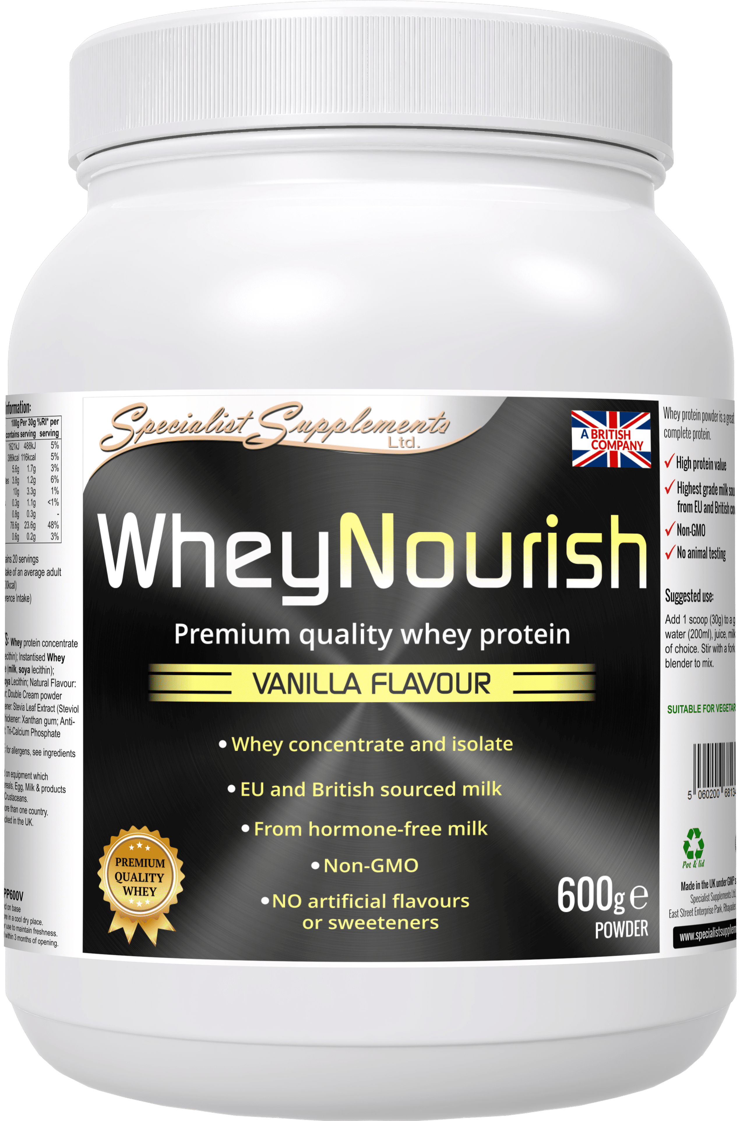 WheyNourish (Vanilla Flavour)