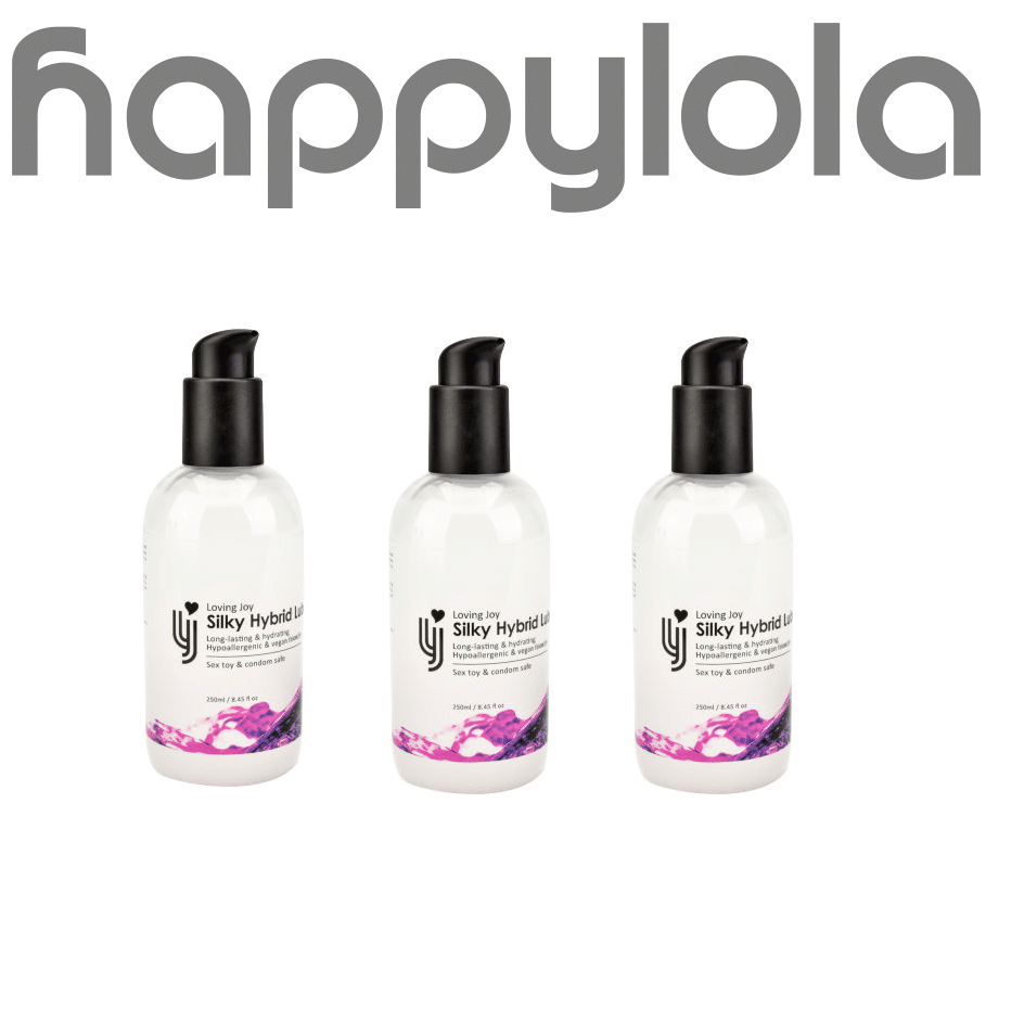 3 x White Hybrid Lubricant by Loving Joy