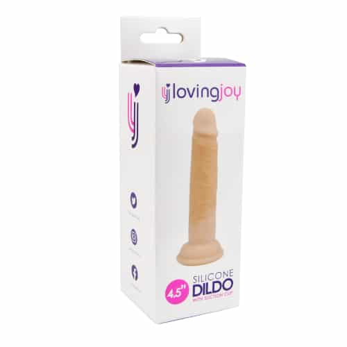 Loving Joy 4.5 Inch Silicone Dildo