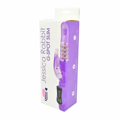 Jessica Rabbit G-Spot Slim Vibrator Purple