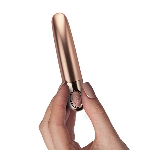 Rocks Off Ellipse 10 Function Bullet Vibrator Dusky Pink