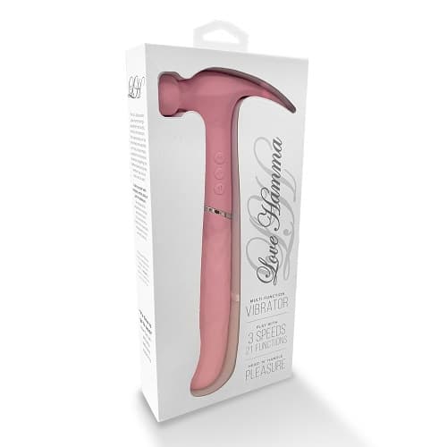 Love Hamma The Ultimate Vibrator Curved Pink