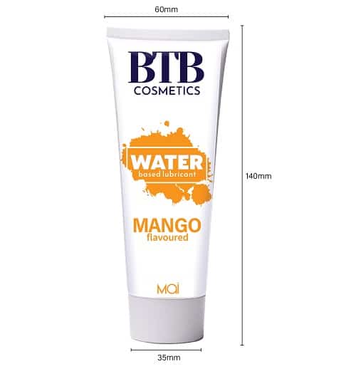BTB Water Based Lubricant Mango 100ml