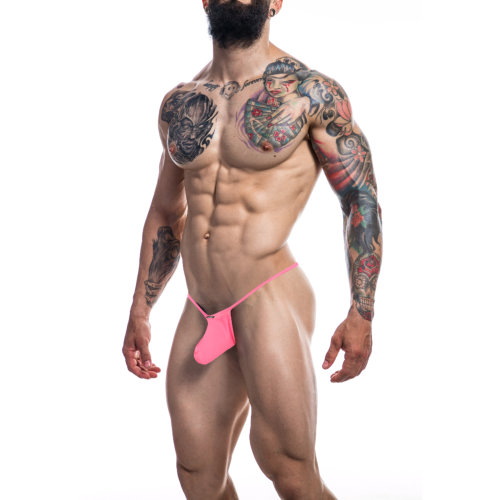 C4M Loopstring Pouch Neon Coral S/M