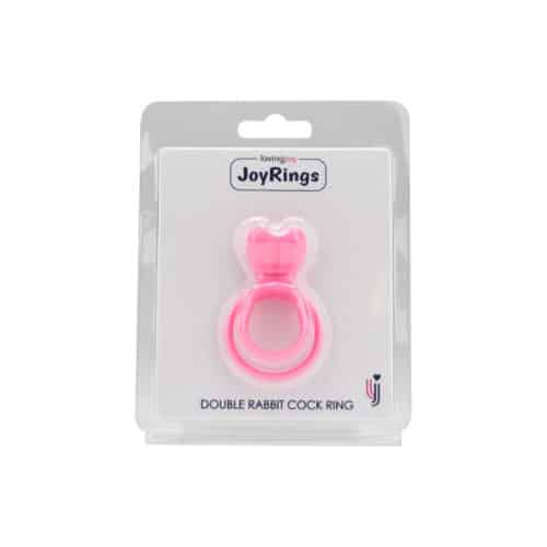 JoyRings Silicone Double Rabbit Cock Ring