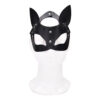 Bound to Play Kitty Cat Face Mask Black