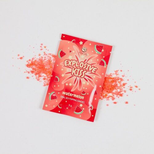 Explosive Kiss Popping Candies Watermelon Flavour