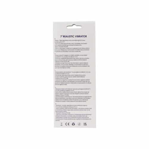 Loving Joy 7 inch Realistic Vibrator Vanilla