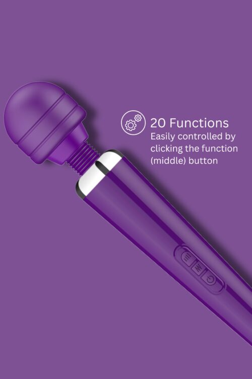 Loving Joy Rechargeable Magic Wand Vibrator Purple