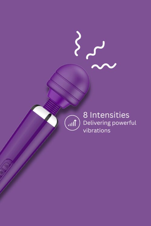 Loving Joy Rechargeable Magic Wand Vibrator Purple