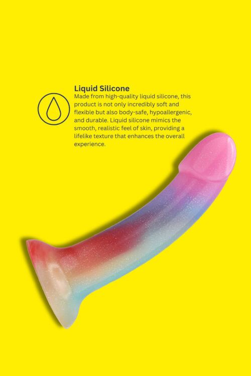 Mina Iridescent Silicone Dildo