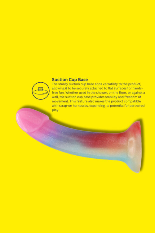 Mina Iridescent Silicone Dildo