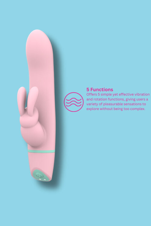 Mina Ripple Vibrating & Rotating Rabbit Vibrator