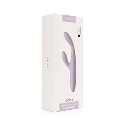 Svakom Cici+ 2 App Controlled Slim Rabbit Vibrator