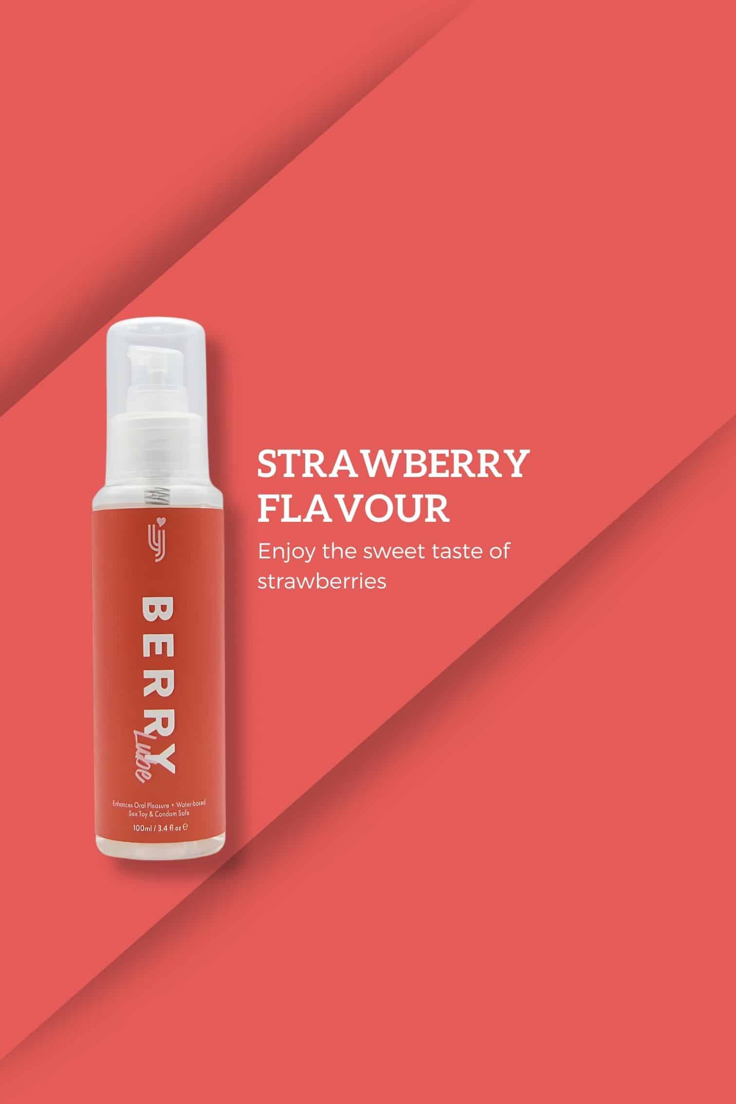 Loving Joy Strawberry Flavoured Lubricant 100ml