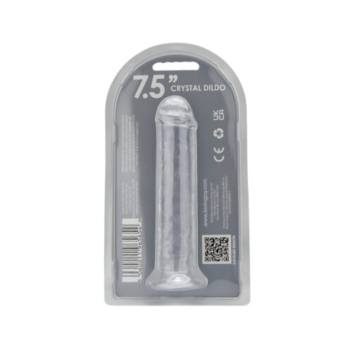 Loving Joy 7.5 Inch Suction Cup Dildo Clear