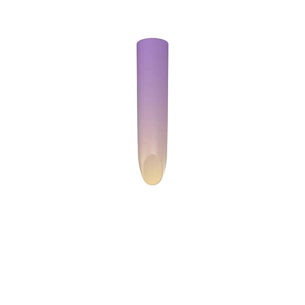 Party Color LIPPY Rechargeable Bullet Vibrator Purple