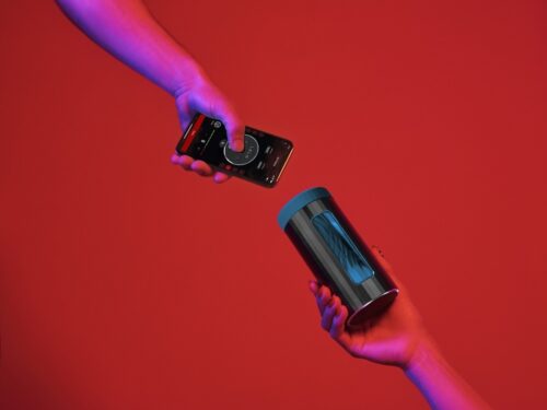 LELO F1S V3 AI Interactive Male Masturbator Blue