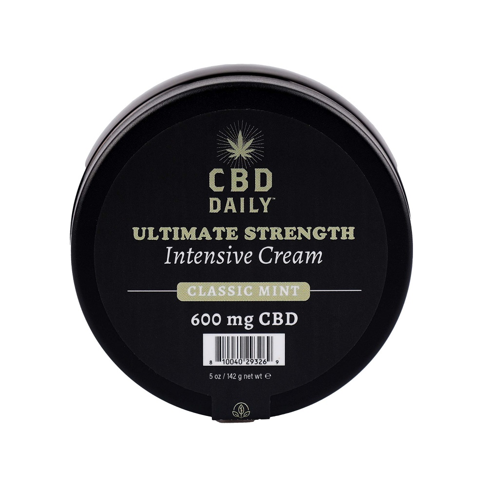 Earthly Body CBD Daily Ultimate Strength Intensive Cream Classic Mint 142g