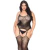 Leg Avenue Lace Suspender Bodystocking Plus Size