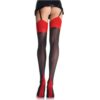 Leg Avenue Opaque 2 Tone Stockings