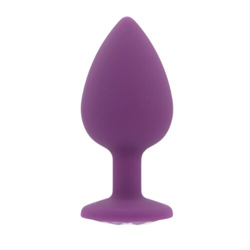 Toosh Purple Silicone Butt Plug Large
