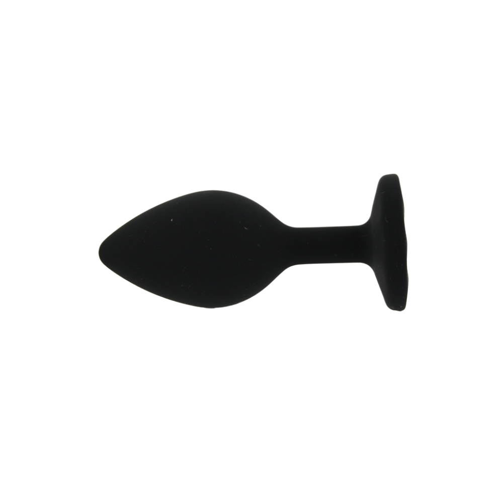Toosh Black Silicone Butt Plug Small