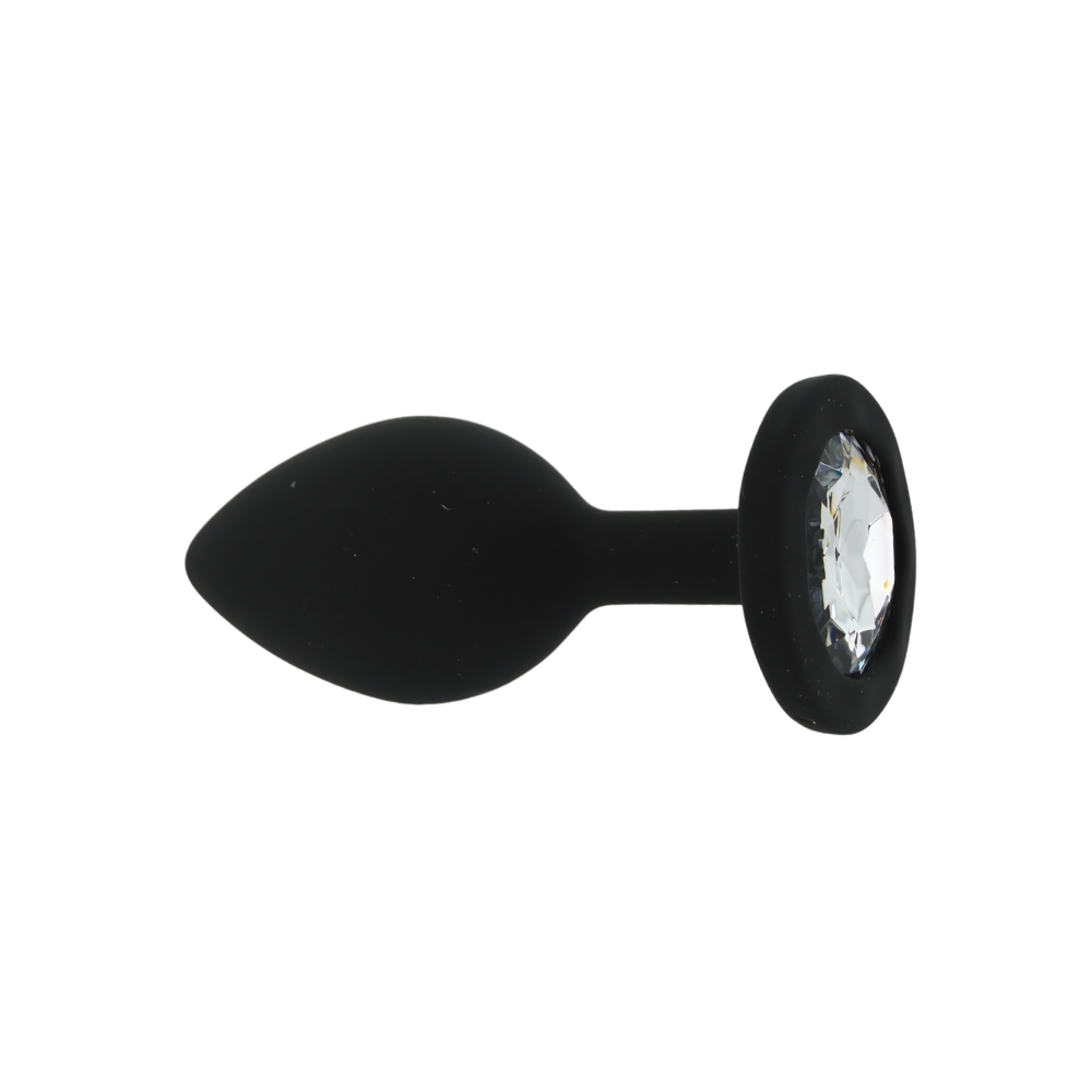 Toosh Black Silicone Butt Plug Small
