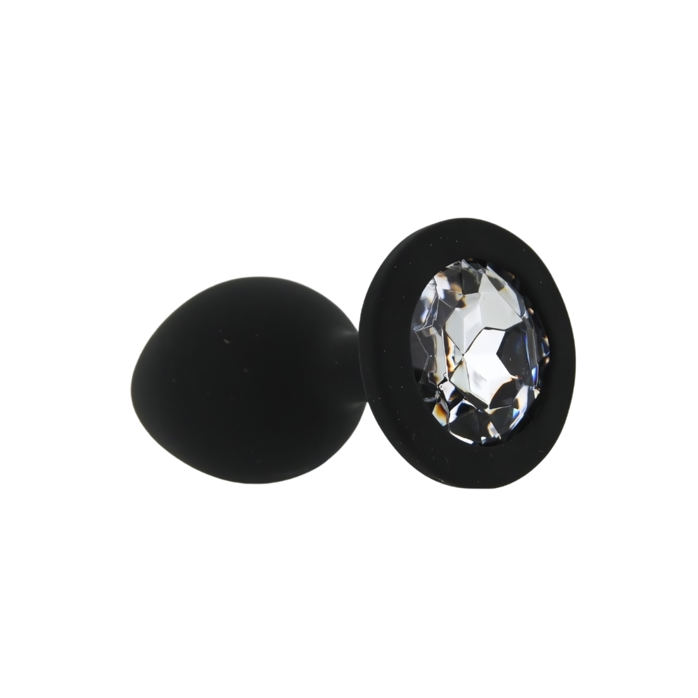 Toosh Black Silicone Butt Plug Small