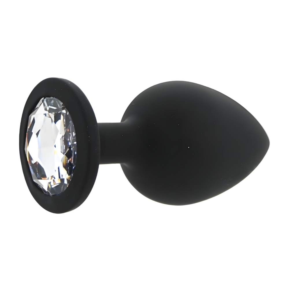 Toosh Black Silicone Butt Plug Large