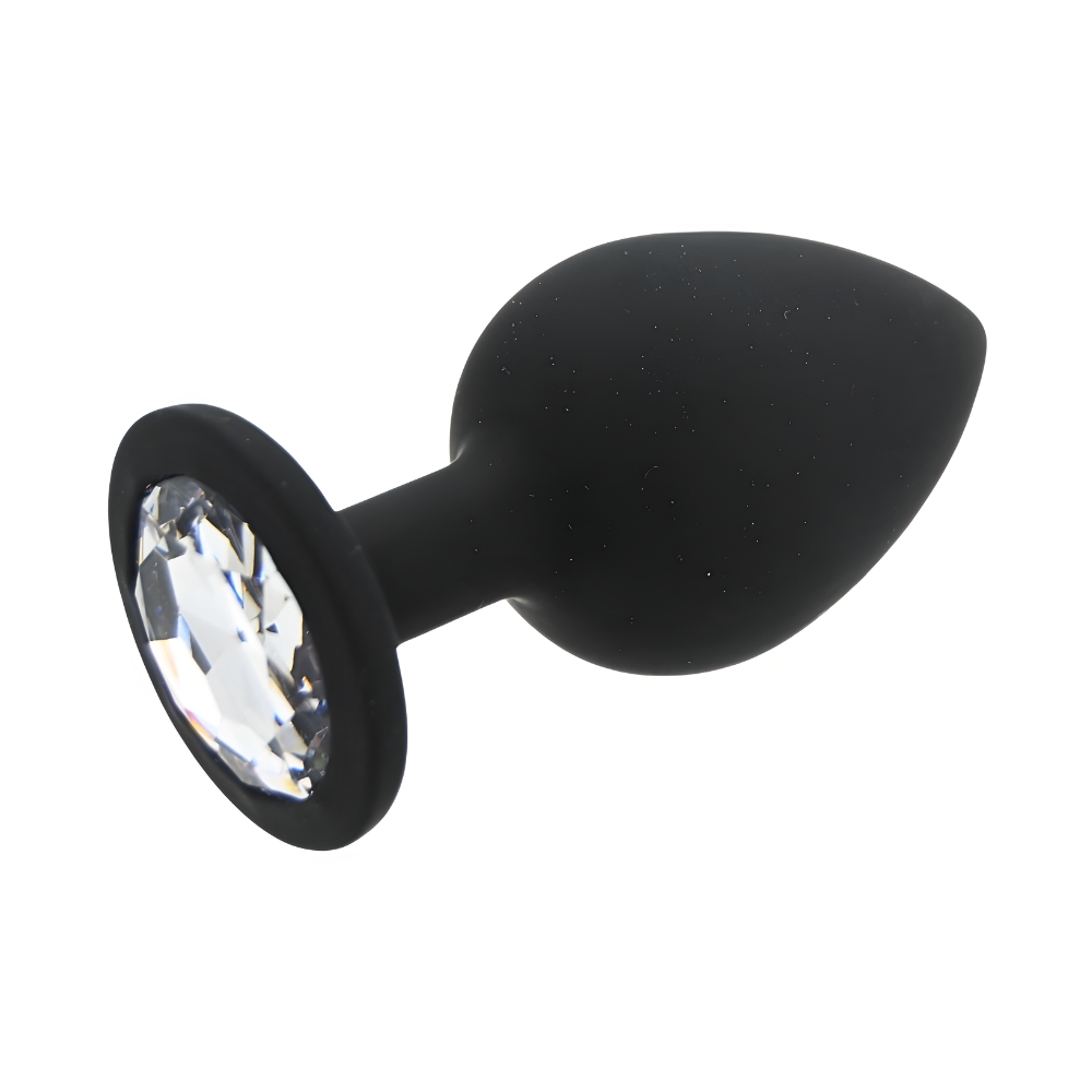 Toosh Black Silicone Butt Plug Large