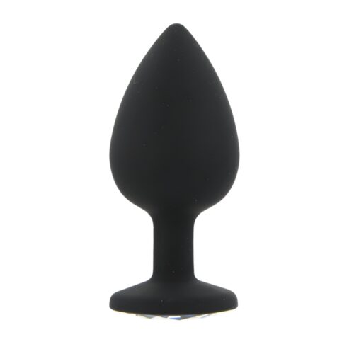 Toosh Black Silicone Butt Plug Large