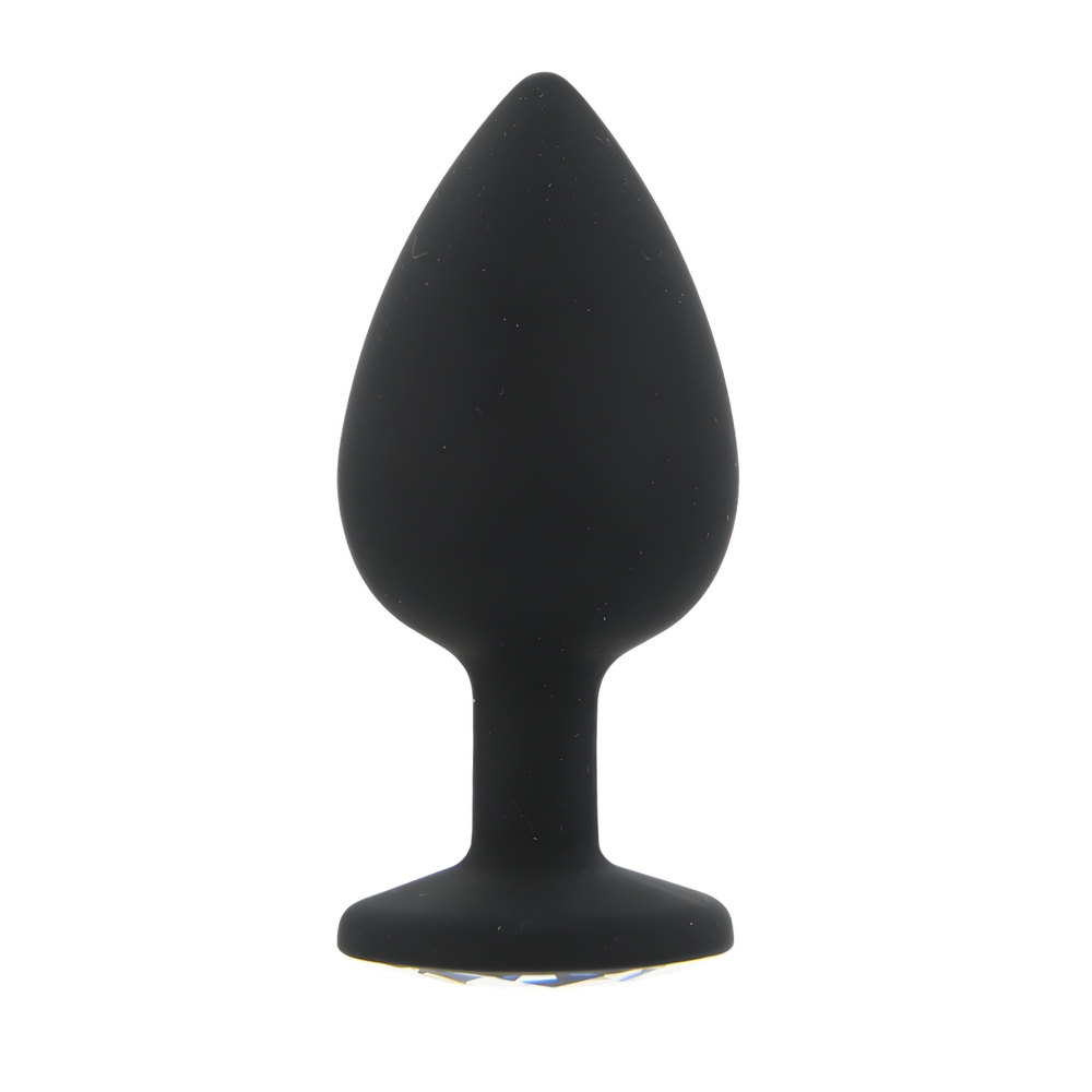 Toosh Black Silicone Butt Plug Large