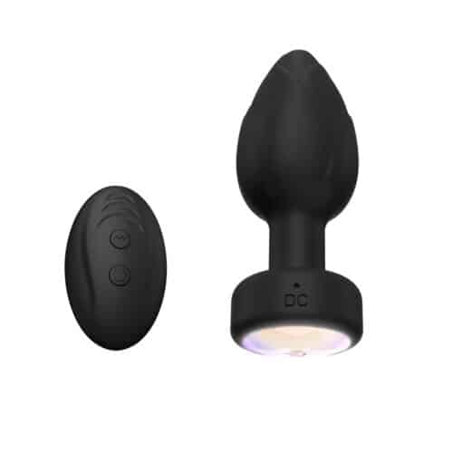 Toosh Remote Controlled Light Up Vibrating Butt Plug