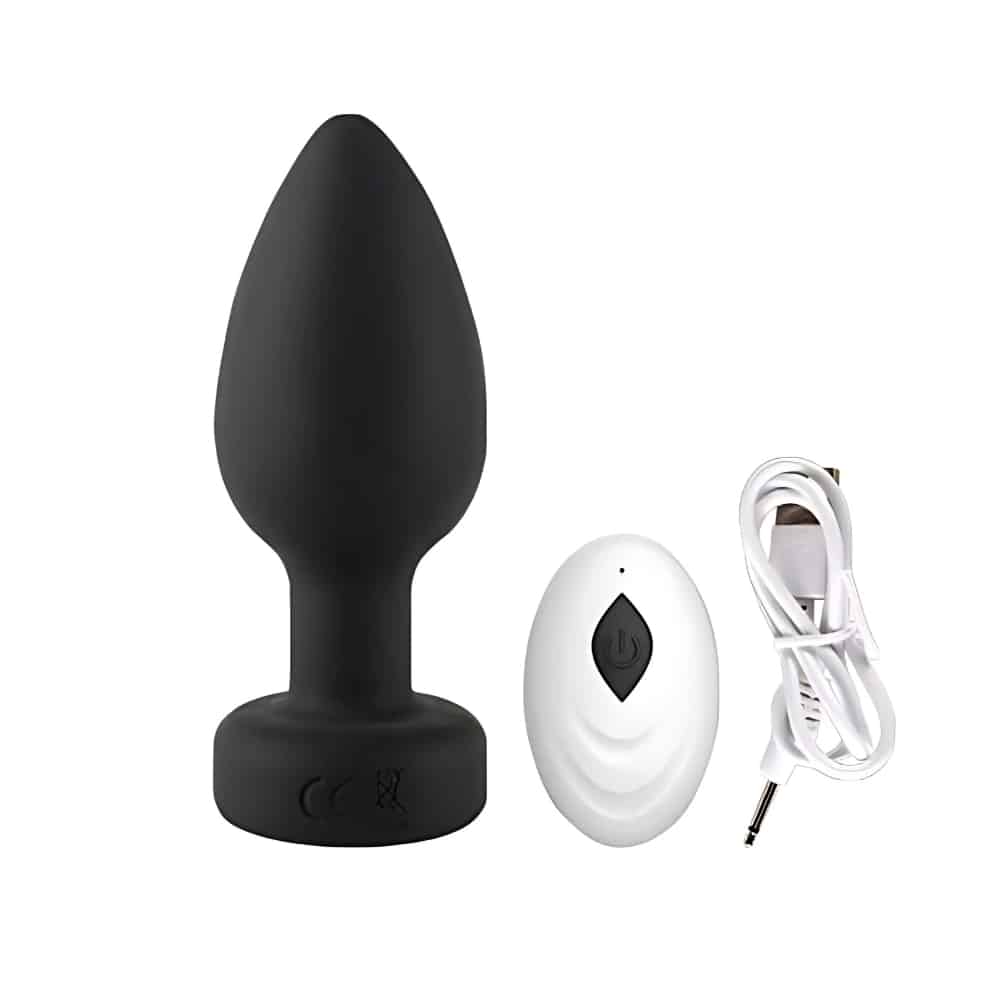 Toosh Remote Controlled Silicone Vibrating Butt Plug