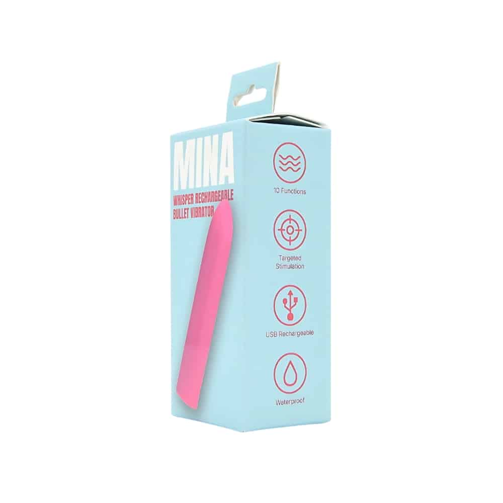 Mina Whisper Rechargeable Bullet Vibrator