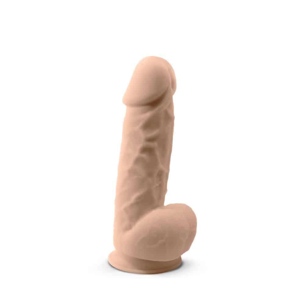 SilexD 8.5 inch Remote Controlled Vibrating Girthy Silicone Dildo