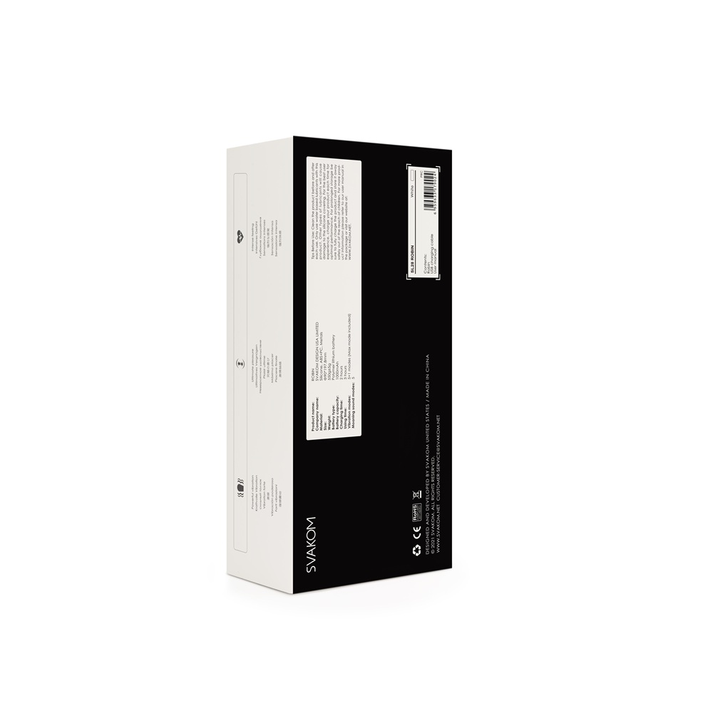 Svakom Robin Rechargeable Vibrating Masturbator